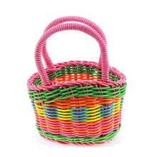 Load image into Gallery viewer, Mini Plastic Woven Basket