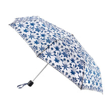 Load image into Gallery viewer, Morris & Co UV Minilite Umbrella, Daisy Blue Ivory