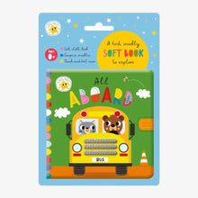Load image into Gallery viewer, All Aboard Crinkle Cloth Book