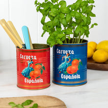 Load image into Gallery viewer, Set of 2 Cerveza Storage Tins