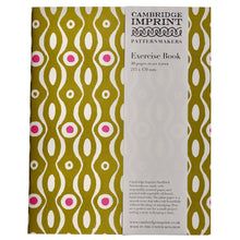 Load image into Gallery viewer, Cambridge Imprint Slim Exercise Book Plain Paper - Persephone Olive