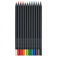 Load image into Gallery viewer, Faber-Castell Colour Pencils Black Edition - Pack Of 12