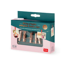 Load image into Gallery viewer, Legami - String of Lights With Photo Holder Clips