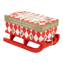 Load image into Gallery viewer, Talking Tables General Knowledge Trivia Christmas Mini Sleigh