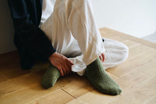 Load image into Gallery viewer, Wool Cotton Boot Socks by Nishiguchi Kutsushita