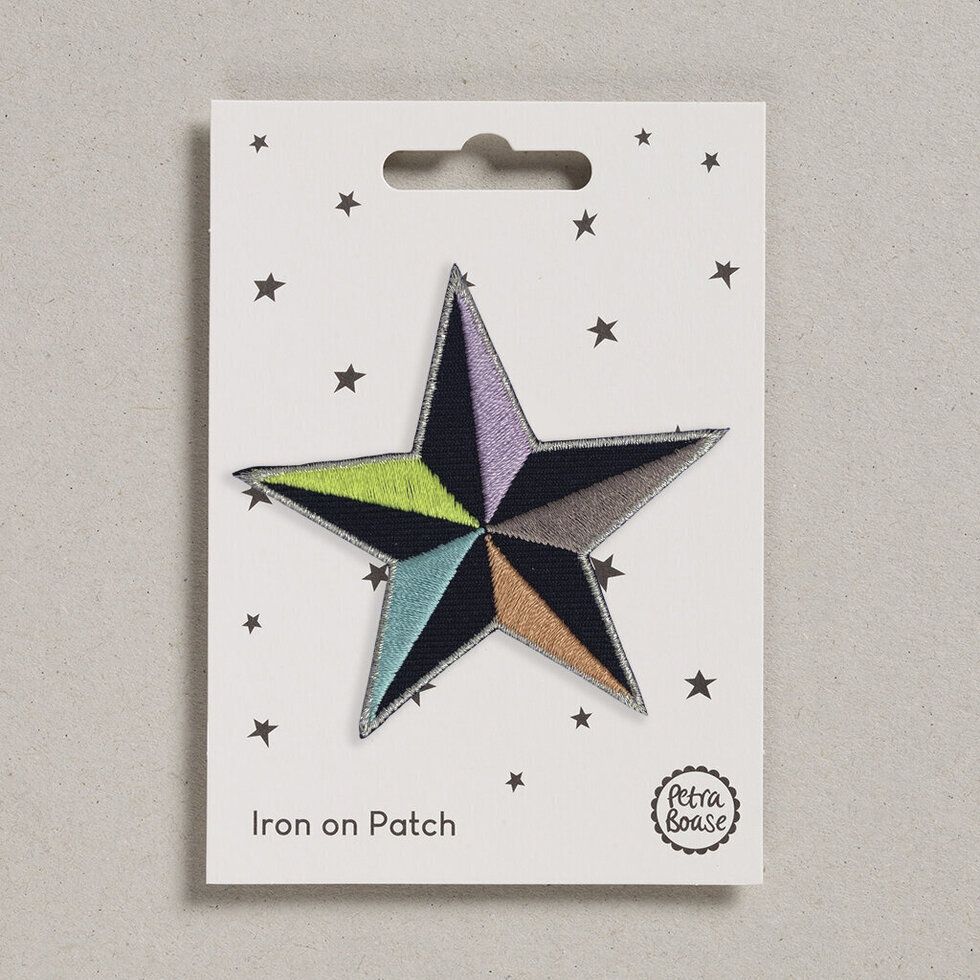 Iron on Patch Star by Petra Boase