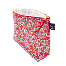 Load image into Gallery viewer, Alice Caroline - Liberty Print Matte Coated Wash Bag - Wiltshire Stars