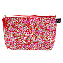 Load image into Gallery viewer, Alice Caroline - Liberty Print Matte Coated Wash Bag - Wiltshire Stars
