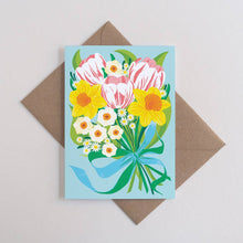 Load image into Gallery viewer, Spring Bouquet Greeting Card
