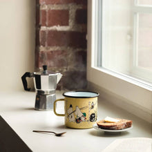 Load image into Gallery viewer, *MOOMIN | Enamel XL Mug | Campers | 0.80L