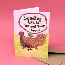 Load image into Gallery viewer, Love your Brood A6 Greetings Card