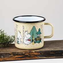 Load image into Gallery viewer, *MOOMIN | Enamel XL Mug | Campers | 0.80L