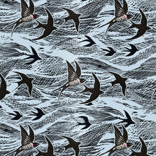 Load image into Gallery viewer, Angela Harding&#39;s Swallow and Sea Gift Wrap by Museums &amp; Galleries
