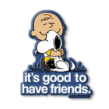 Load image into Gallery viewer, Peanuts Magnet - Good Friends Classic