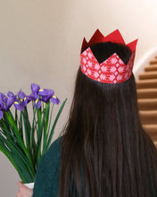 Load image into Gallery viewer, Pink Paper Crowns by East End Press