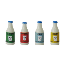 Load image into Gallery viewer, Kids DIY Dollhouse Miniatures - Milk Bottles (Scale 1:12)
