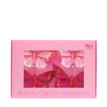 Load image into Gallery viewer, Butterfly Clip-On Decorations - Set of 4