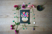 Load image into Gallery viewer, Brie Harrison Greetings Card - Pansies