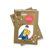 Load image into Gallery viewer, Make Your Own Superhero Peg Doll