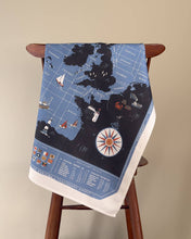 Load image into Gallery viewer, Oldfield Design Tea Towel - The Sea Regions of the United Kingdom
