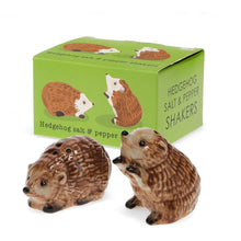 Load image into Gallery viewer, Ceramic Salt & Pepper Shakers - Hedgehog