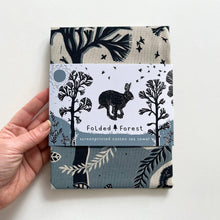 Load image into Gallery viewer, Cotton Tea Towel - Leaping Hare