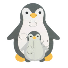 Load image into Gallery viewer, Penguins Wooden Puzzle