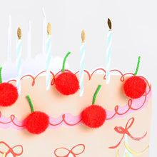 Load image into Gallery viewer, Meri Meri Cherry Cake Birthday Card