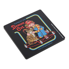 Load image into Gallery viewer, Demon Cat Coaster by Steven Rhodes