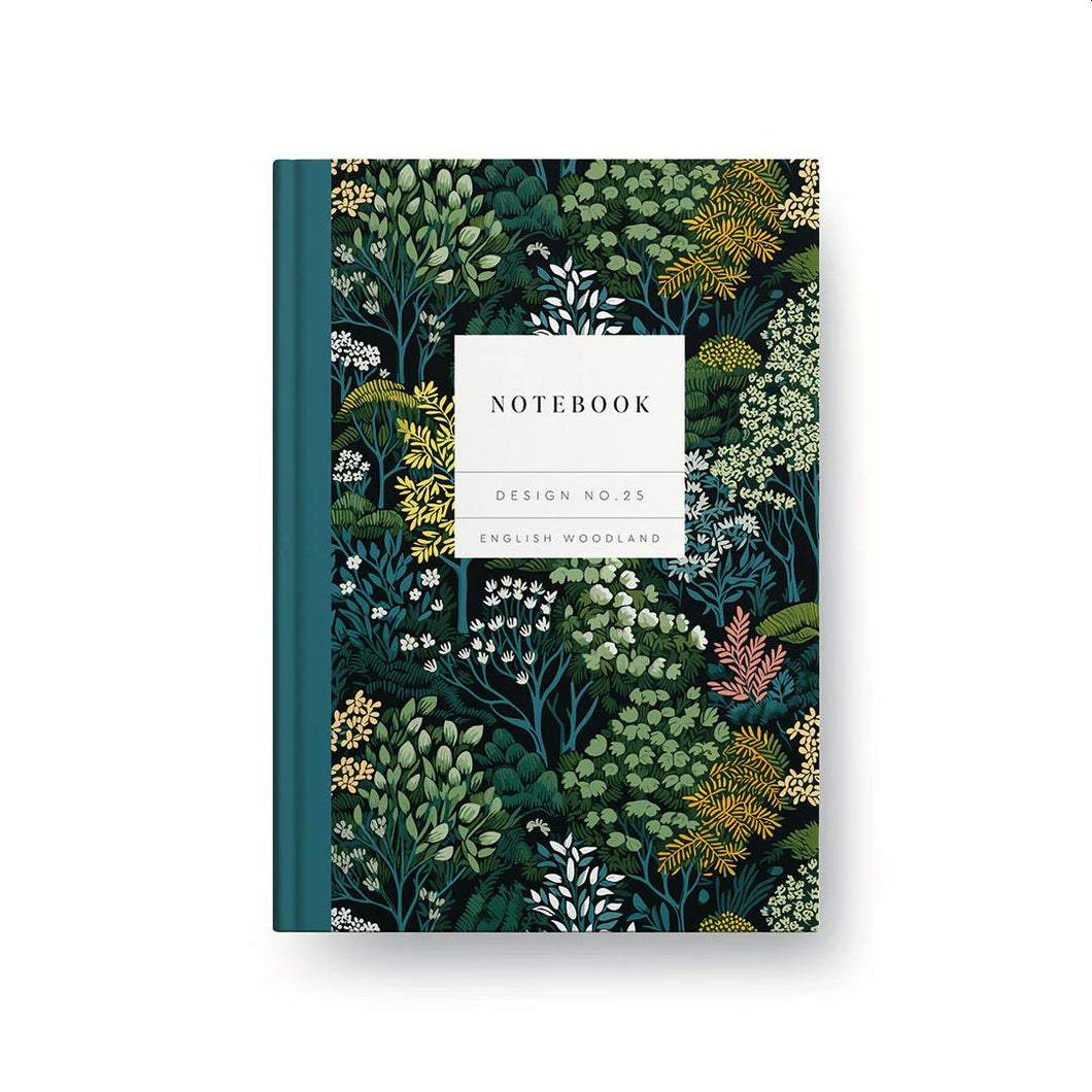 Design No.25 English Woodland Hardback Notebook
