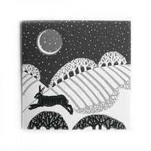 Load image into Gallery viewer, Greetings Card - Moonlit Hare
