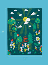 Load image into Gallery viewer, The Joy Of Mushrooms Dish Towel by Blue Q