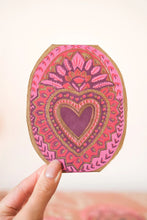 Load image into Gallery viewer, East End Press C6 Greeting Card - Heart of Feathers