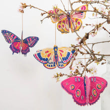 Load image into Gallery viewer, East End Press Paper Ornaments - Butterflies
