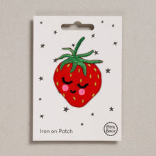 Load image into Gallery viewer, Iron on Patch - Strawberry by Petra Boase