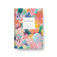 Load image into Gallery viewer, Design No.9 Gouache Coral Hardback Notebook
