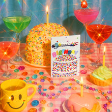Load image into Gallery viewer, Jolly Awesome Birthday Card With Bracelet - Happy Birthday, Happy Bracelet