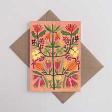 Load image into Gallery viewer, Pink Floral Arrangement | Everyday greetings card | Autumn