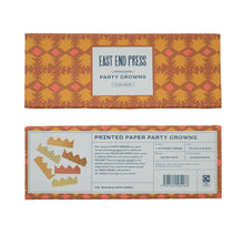 Load image into Gallery viewer, Yellow Paper Crowns by East End Press