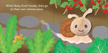 Load image into Gallery viewer, Finger Puppet Book - Baby Snail