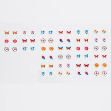 Load image into Gallery viewer, Floral Flutter Stick On Earrings