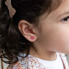 Load image into Gallery viewer, Floral Flutter Stick On Earrings
