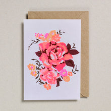 Load image into Gallery viewer, Big Bloom Greetings Card by Petra Boase - Orange