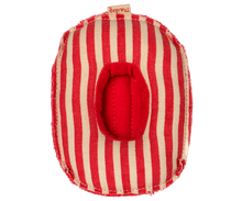 Load image into Gallery viewer, Red Stripe Rubber Boat by Maileg
