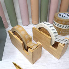 Load image into Gallery viewer, Cascayde - Bamboo Tape Dispenser (24mm)