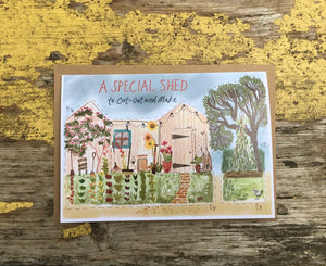 A Special Shed - To Cut Out by Nicola Clarke