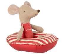 Load image into Gallery viewer, Red Stripe Rubber Boat by Maileg