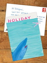 Load image into Gallery viewer, David Shrigley Postcard, Holiday
