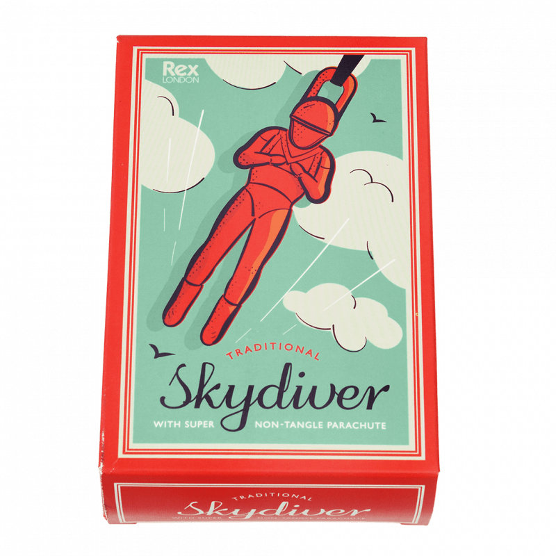 Traditional Skydiver Toy by Rex
