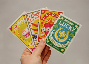 Strike It Lucky Mini Card by Printer Johnson
